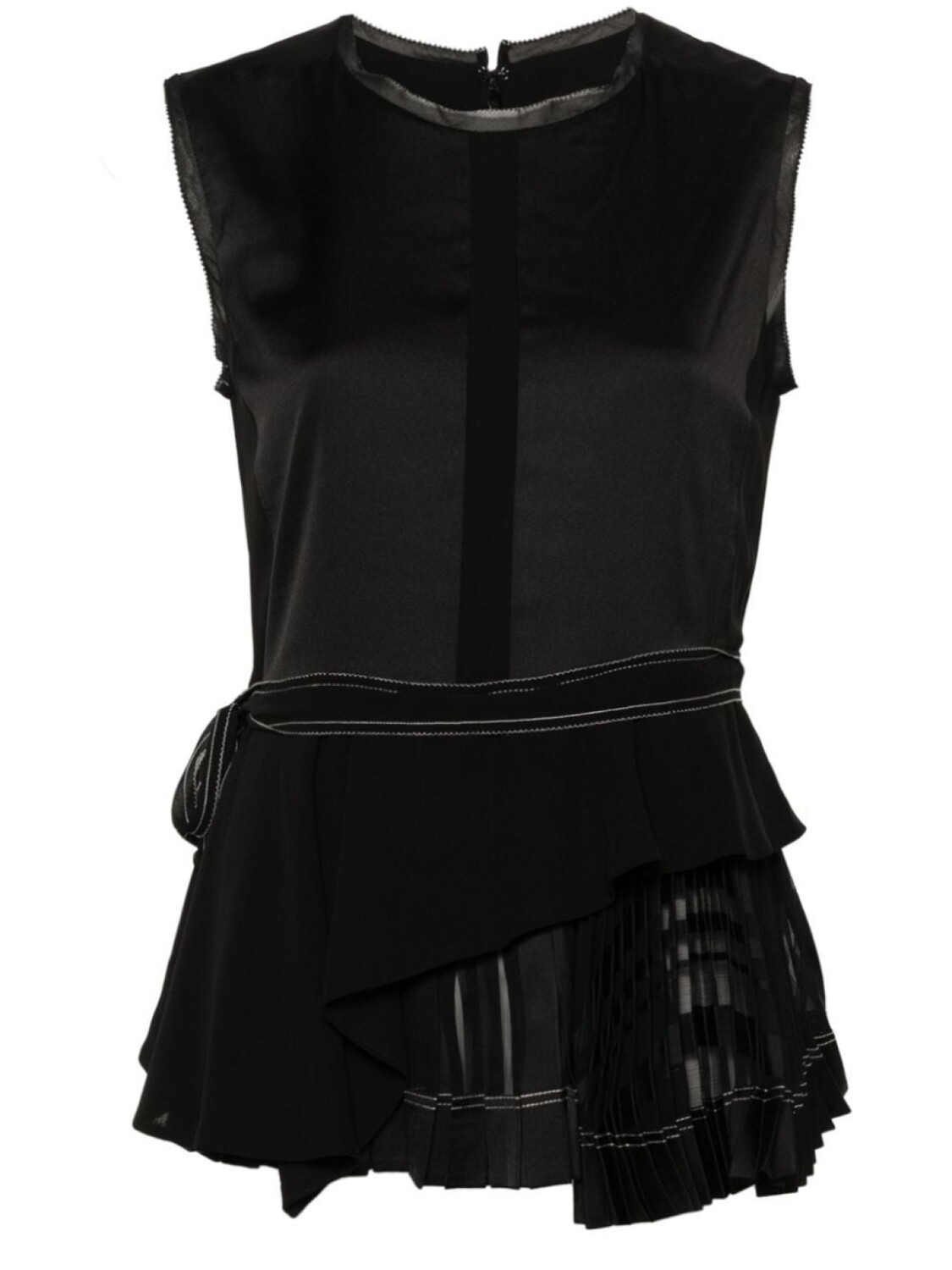 

3.1 Phillip Lim блузка асимметричного кроя, черный