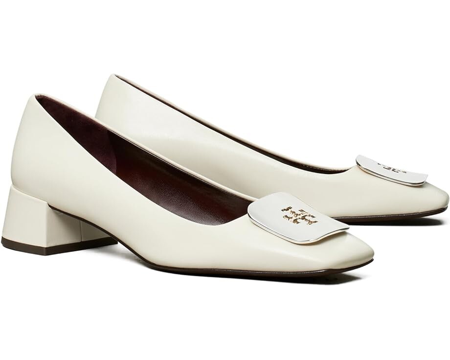 Туфли Tory Burch 35 mm Georgia Pumps, кремовый