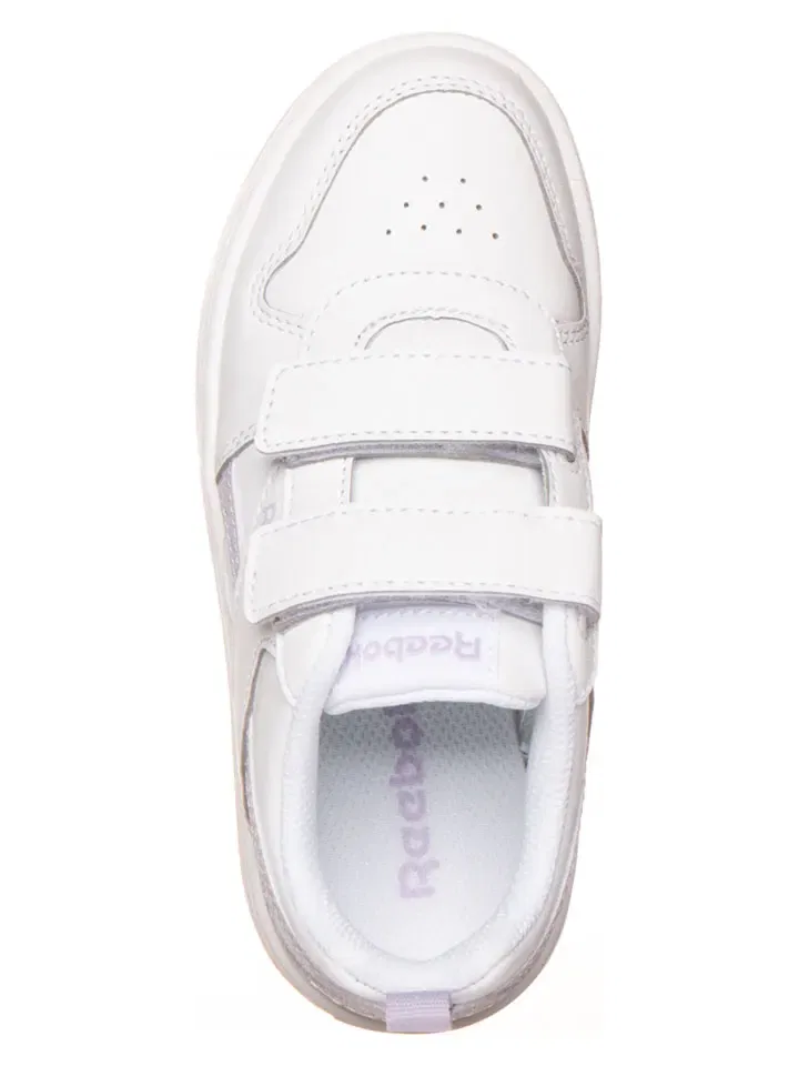 Кроссовки детские на липучке Reebok, белый — фото 4