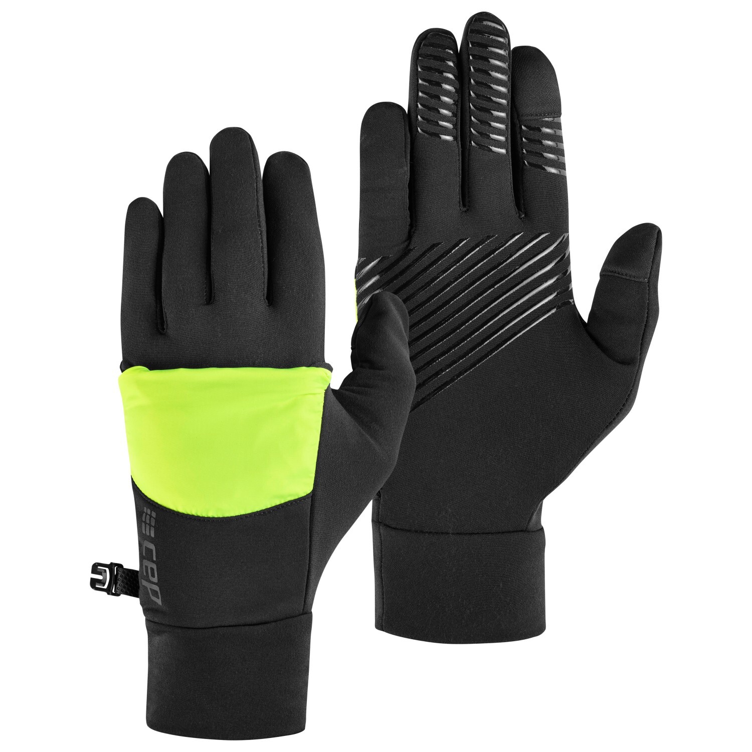 

Перчатки Cep Cold Weather Gloves 2in1, цвет Neon Yellow/Black