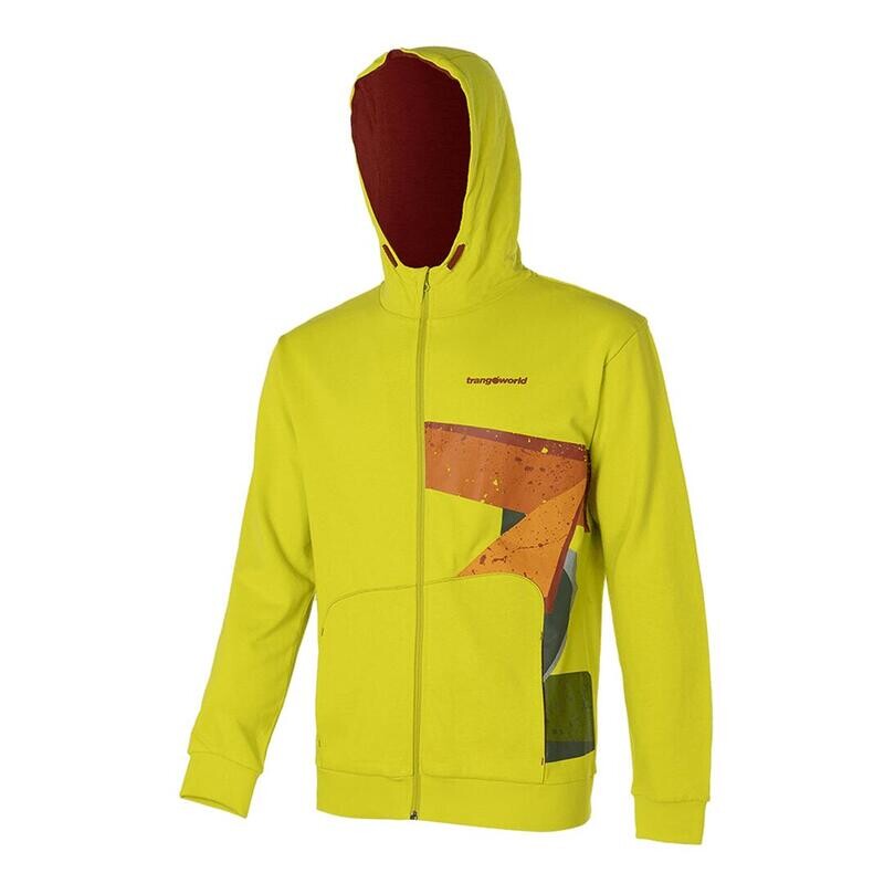 

Мужская куртка Trangoworld, цвет lemon yellow/red