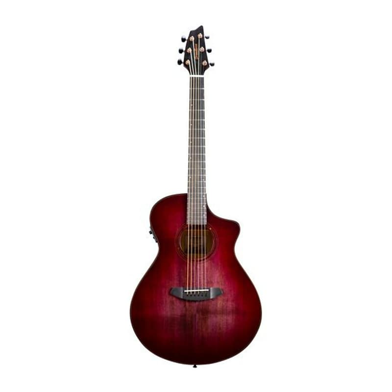 

Акустическая гитара Breedlove Pursuit Exotic S Concert 6-String Myrtlewood Wood Top Acoustic Electric Guitar with Slim Neck and Pinless Bridge