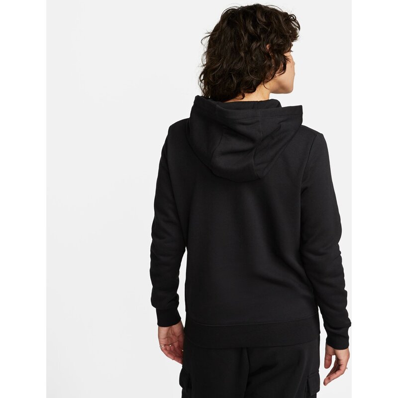 Hooded sweatshirt w nsw club flc gx std po hdy Nike, черный — фото 2