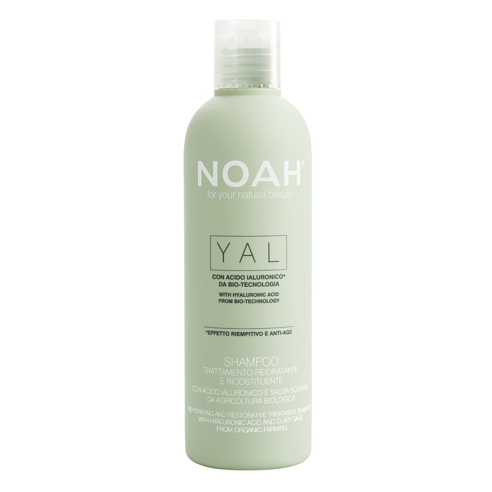 

Восстанавливающий и увлажняющий шампунь для волос yal hydrating and restorative treatment shampoo Noah, 250 мл