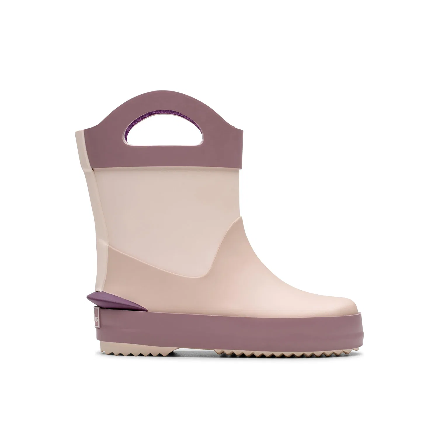 Резиновые сапоги Clarks Tarri Dash для мальчиков, водонепроницаемые, розовый