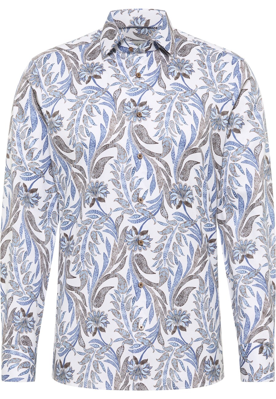 

Рубашка делового кроя Slim Fit ETERNA, светло-голубой