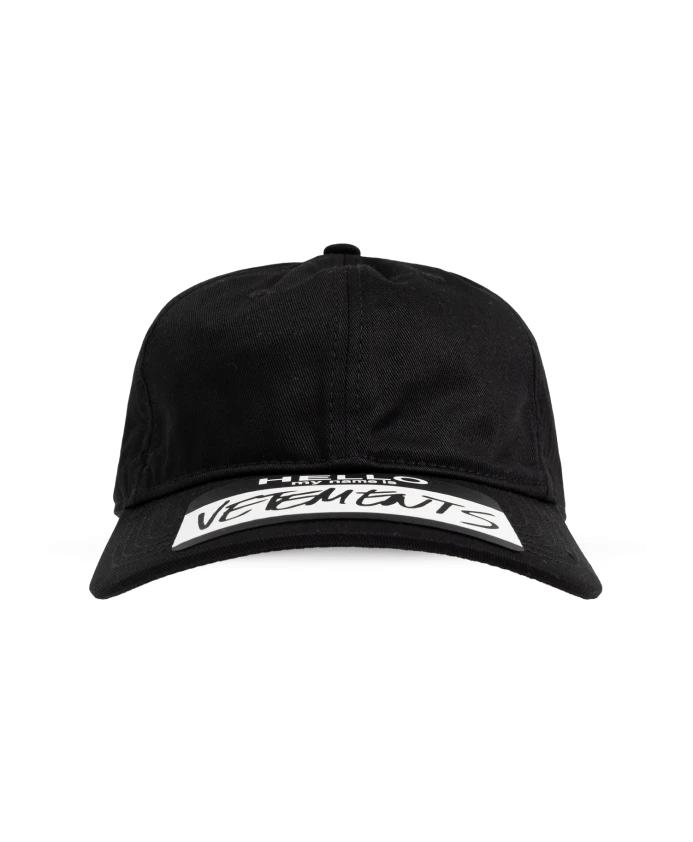 

Кепка Vetements, черный