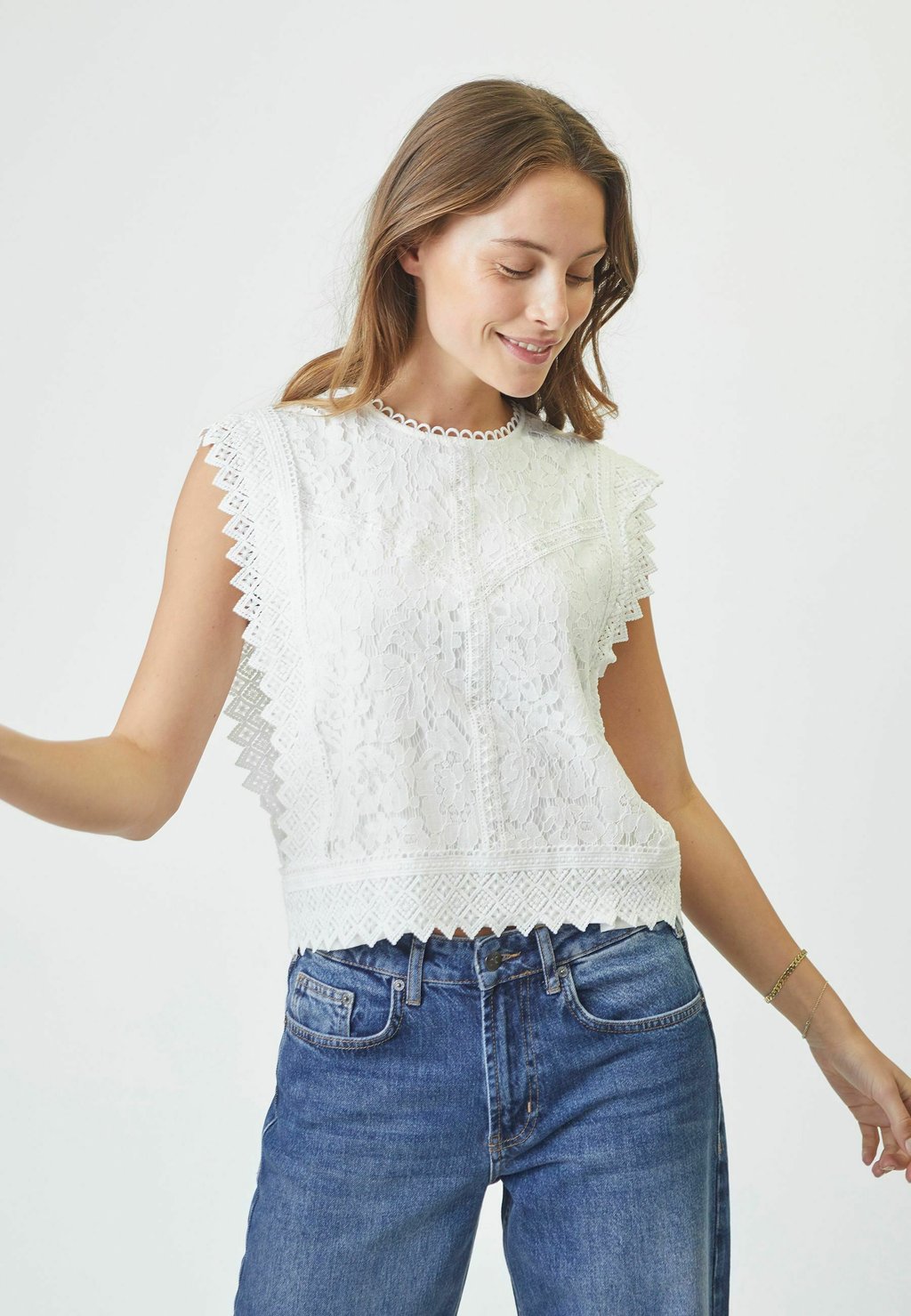 

Топ LANACC LACE TOP Co'couture, белый