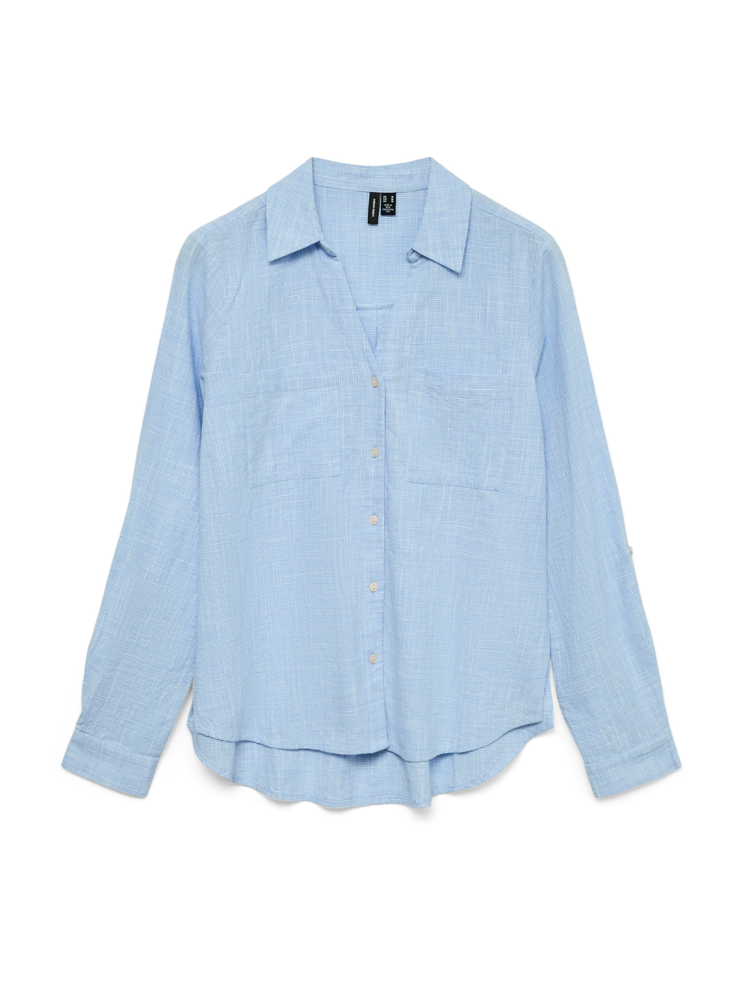 

VERO MODA Блузка 'VMThilde' в светло-голубом цвете