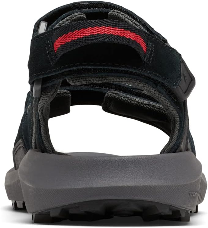 Columbia мужские трейловые сандалии Trailstorm Hiker 3 Strap Sport, Black/Dark Grey — фото 4