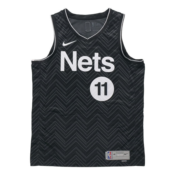 

Спортивная футболка men's nba retro basketball jersey/vest sw fan edition award version brooklyn nets kyrie irving no. 11 black Nike, черный