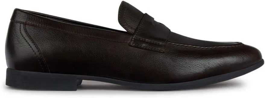 Туфли Geox Men's U Sapienza Aloafer, Dark Brown — фото 2