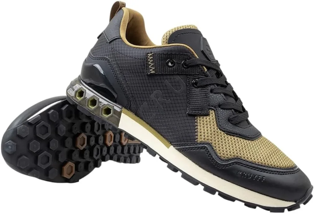 Мужские кроссовки Cruyff Superbia Hex-Tech CC243231-960, черно-золотые — фото 2