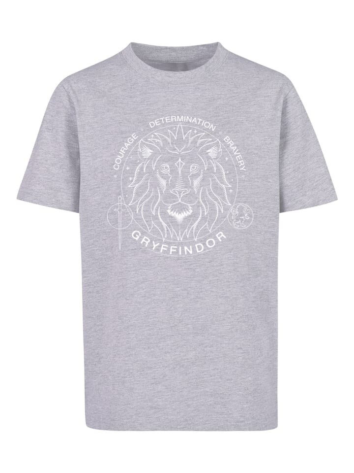 

Футболка F4NT4STIC Harry Potter Gryffindor Seal, пестрый серый