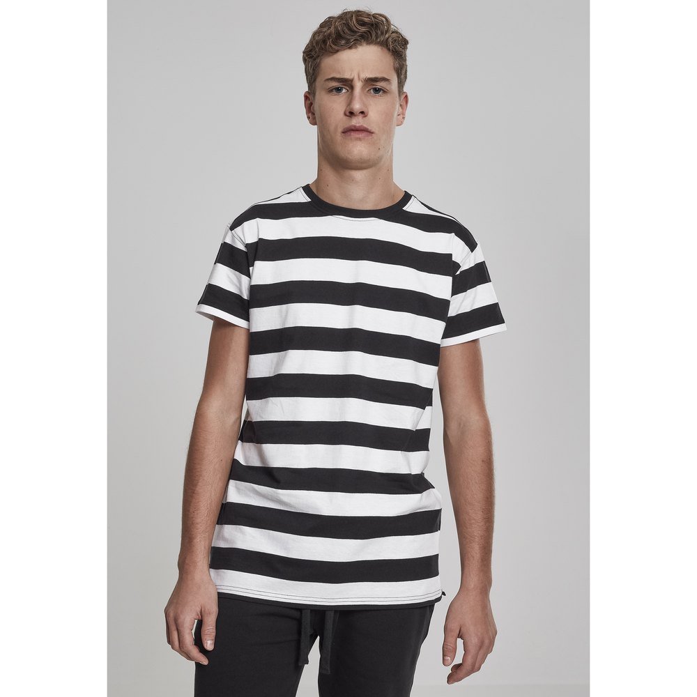 

Футболка Urban Classics Urban Classic Blo Stripe T-shirt, черный