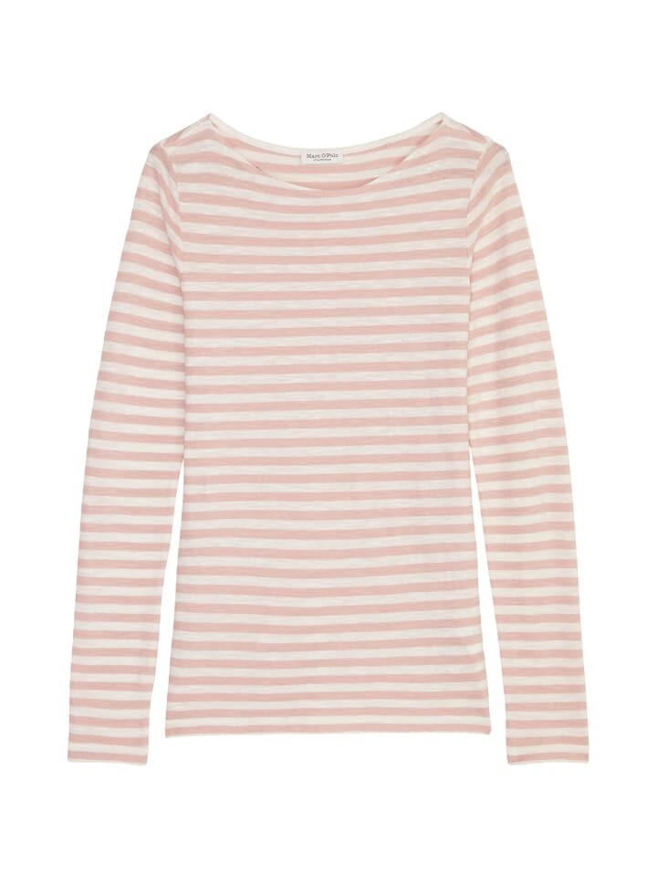 

Футболка Marc O'Polo Ringel-Longsleeve regular, цвет multi/dusty rose