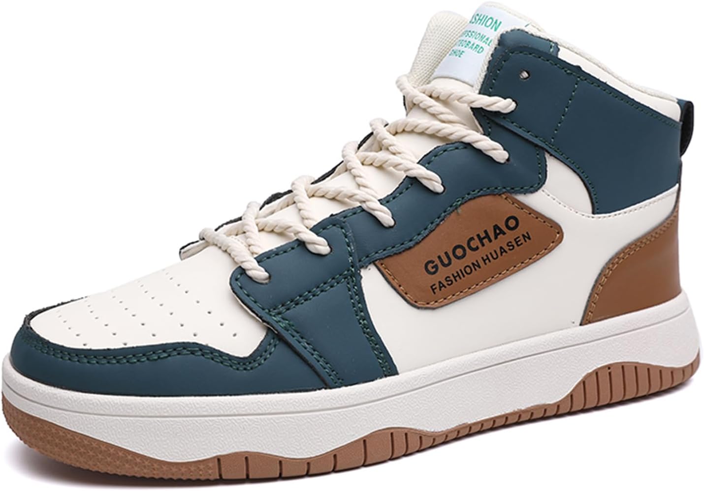 

Мужские модные кроссовки SPWAGYM, высокие скейт-обувь, стильные кроссовки для мужчин, повседневная обувь для ходьбы, зеленый