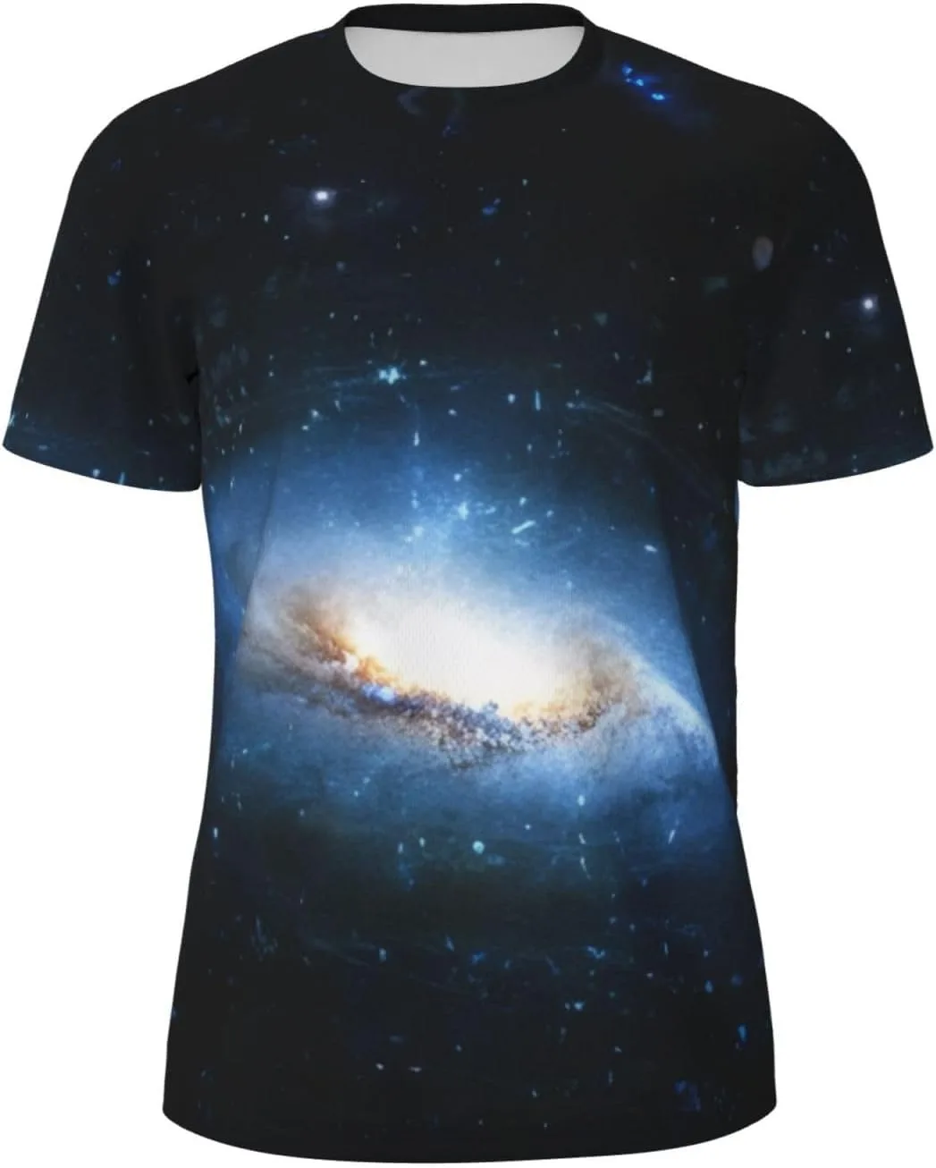 

Мужская футболка Galaxy с принтом, короткий рукав, быстросохнущая jshmgchw