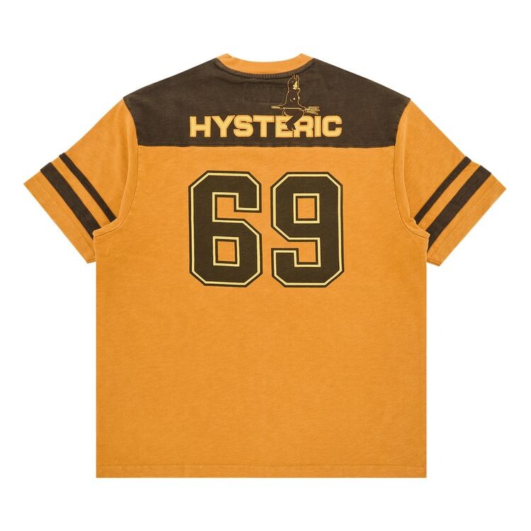 Топ Supreme x HYSTERIC GLAMOUR 69 Football Top Light Orange, оранжевый — фото 2