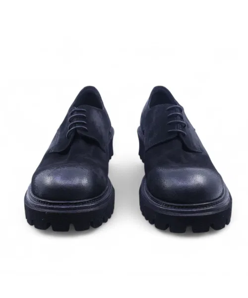Мужские туфли YASE 6.5cm Feather Command Sole Suede Derby — фото 3