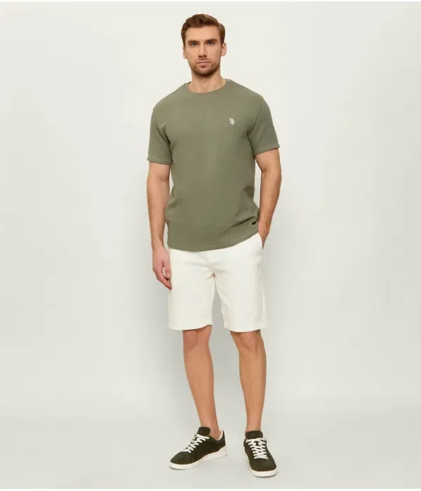 Футболка regular fit Us Polo Assn, зеленый — фото 2