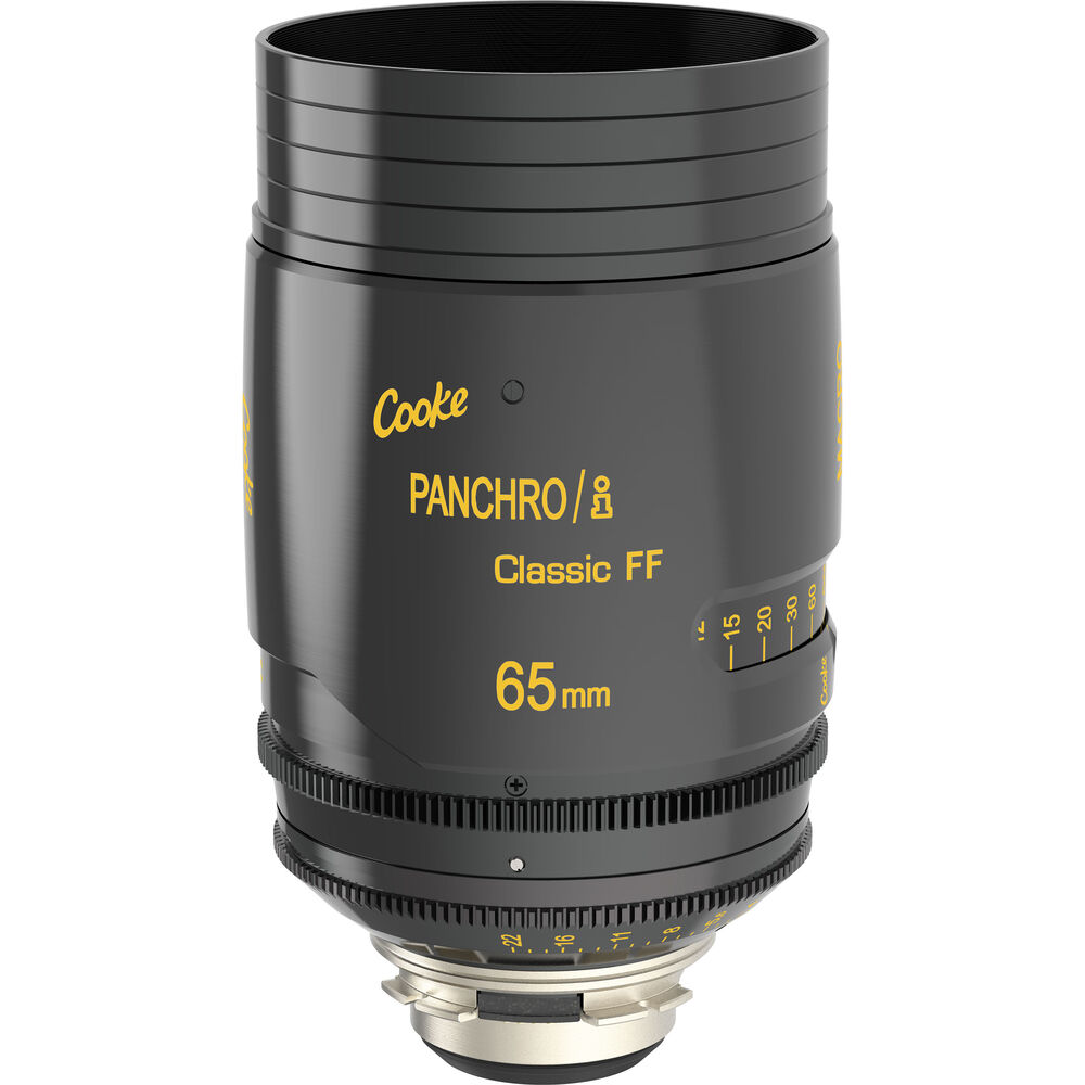 

Объектив Cooke 65mm MACRO Panchro/i Classic T2.4 с полным кадром и фиксированным фокусным расстоянием (крепление PL, ножки)