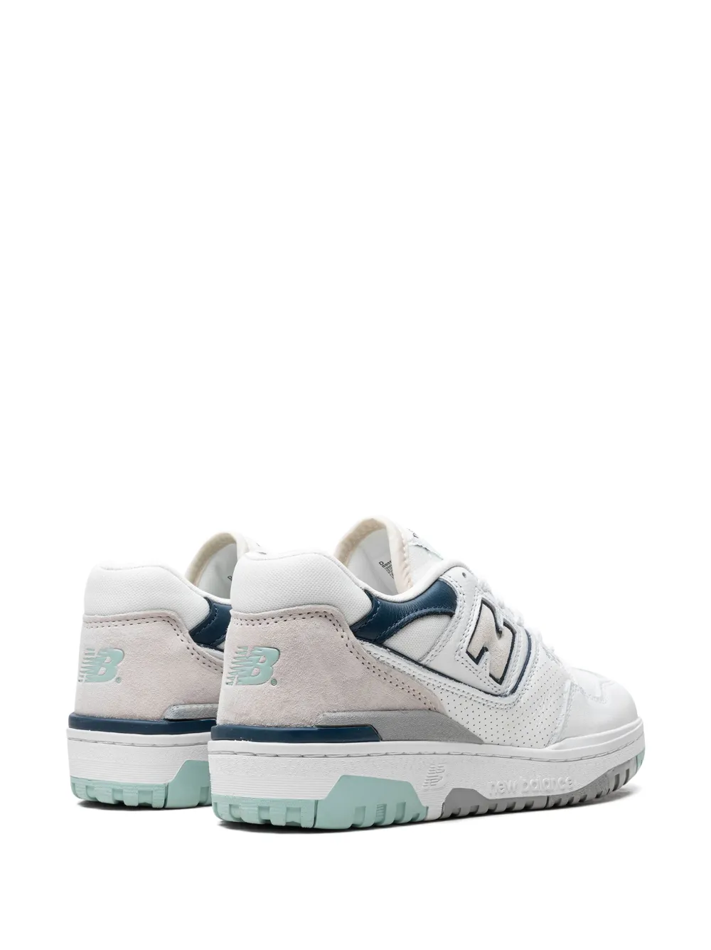 Кроссовки 550 White / Winter Fog NEW BALANCE, белый — фото 3