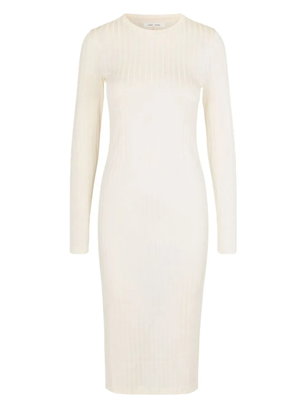 

Платье миди Jenari с длинными рукавами Samsoe Samsoe, нейтральный