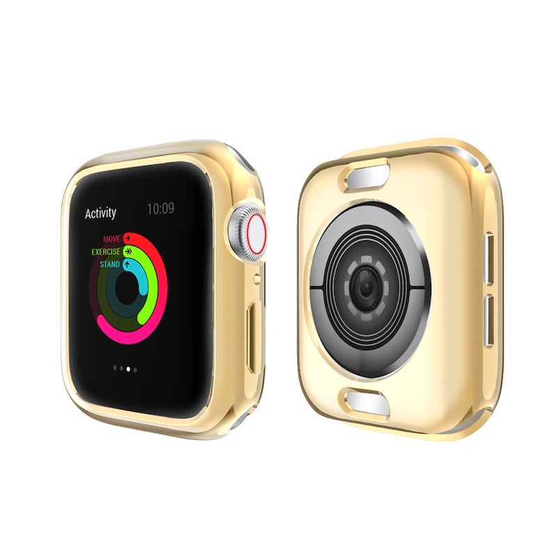 

CHENSONG Часы Protective Case Apple TPU Case Material Apple Watch8/iwatch7/6, Gold