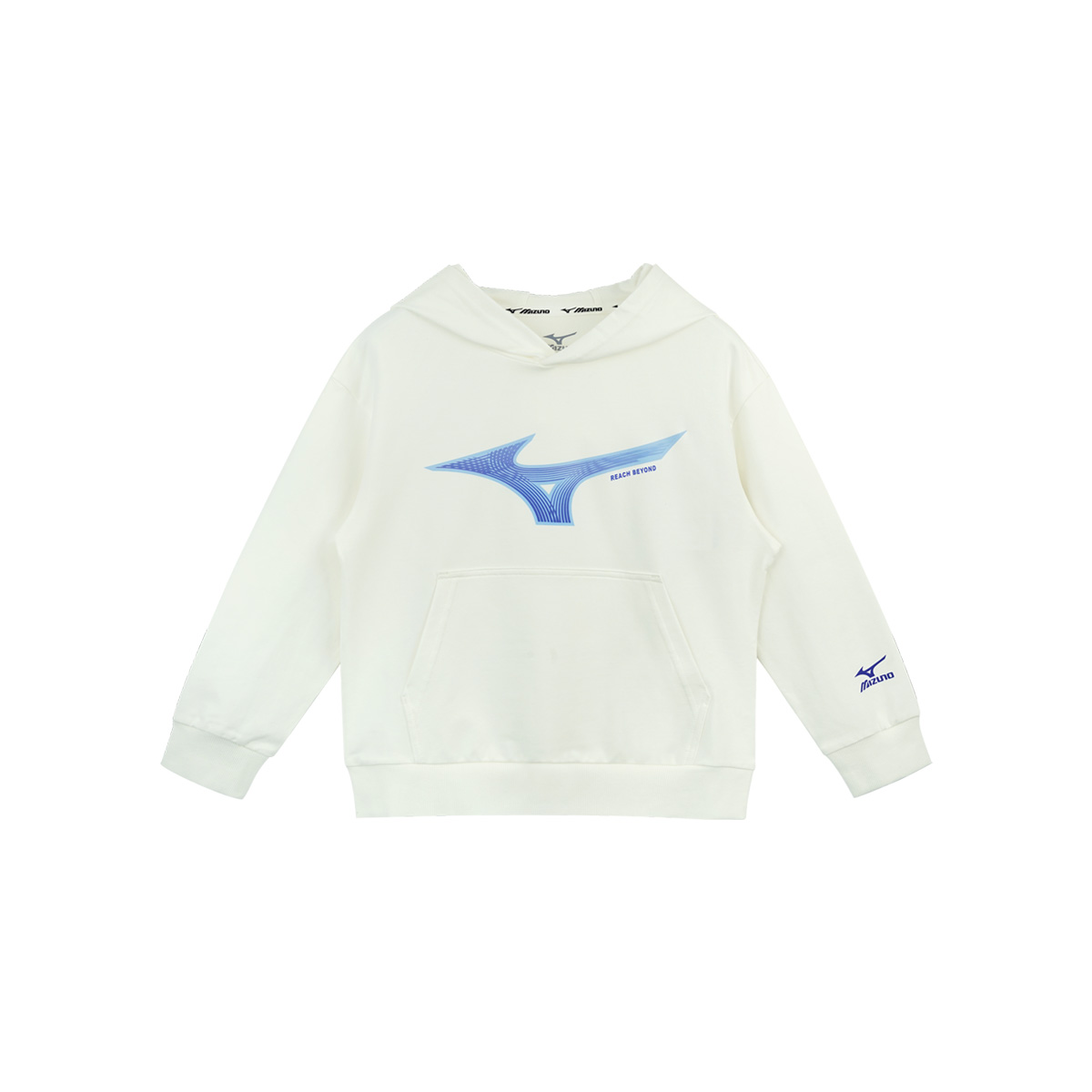 Свитшот несколько цветов Kids' Mizuno, Ecru — фото 2