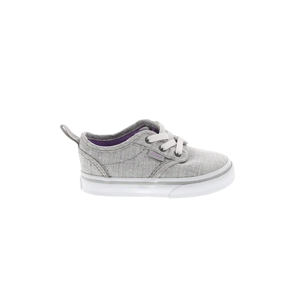 Слипоны Atwood для малышей Vans, серый