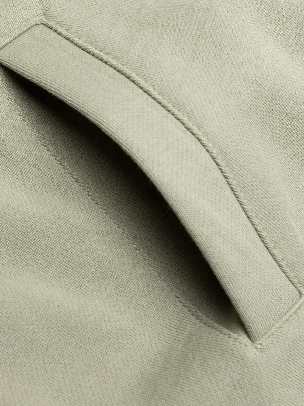 Толстовка с короткими рукавами на молнии Fear Of God Essentials Kids, зеленый — фото 3