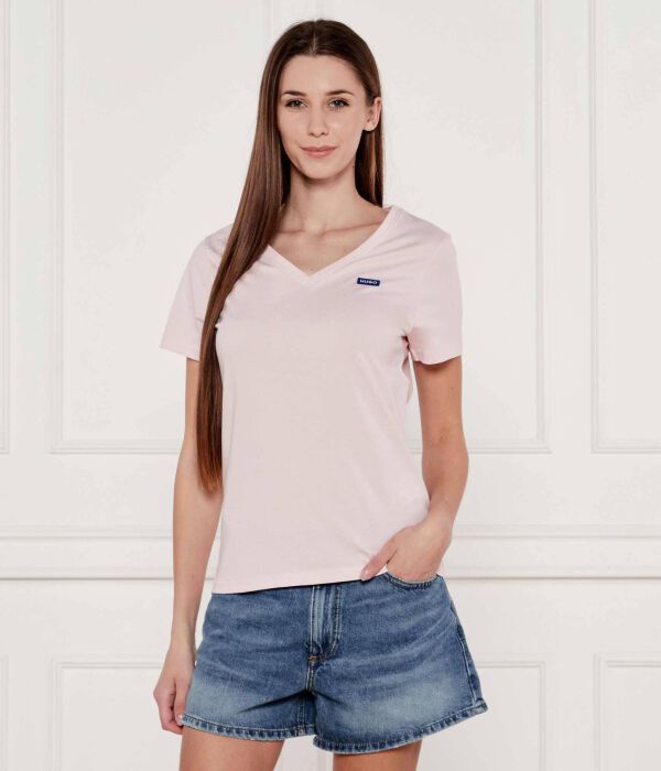 

Классическая футболка Regular fit Hugo Blue, коричневый