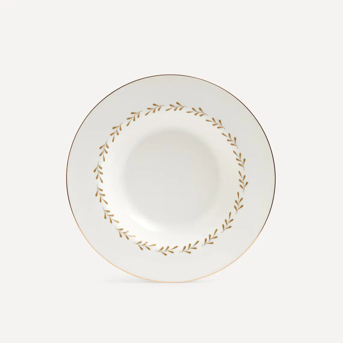 

Глубокая тарелка Leaf Christmas Basics El Corte Inglés, белый