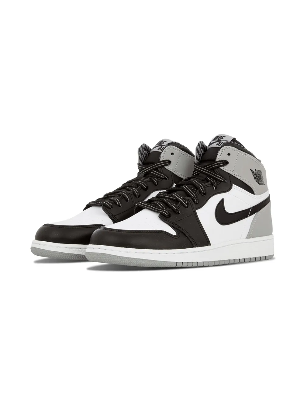 Кроссовки Air Jordan 1 Retro High OG BG Jordan Kids, серый — фото 2