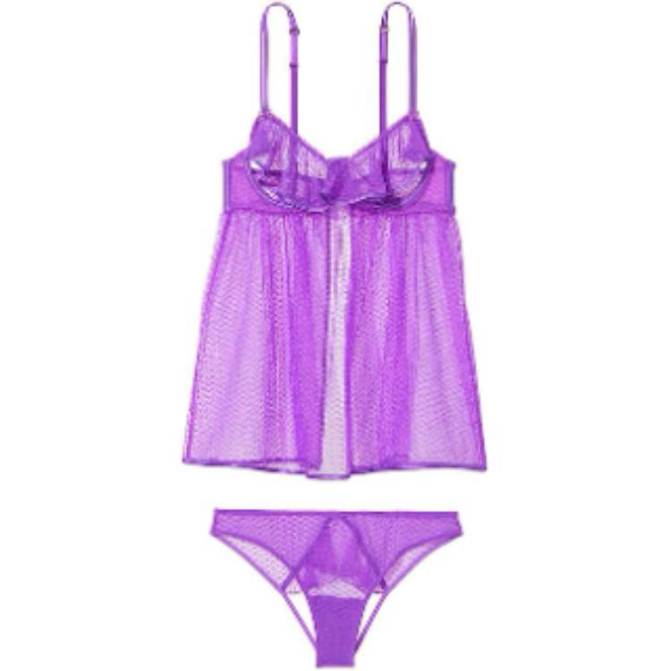 

Пижамный комплект женский фиолетовый Victoria's Secret