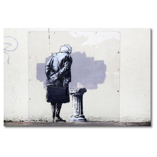 

Картина WandbilderXXL Banksy No.2 I, черно-белый