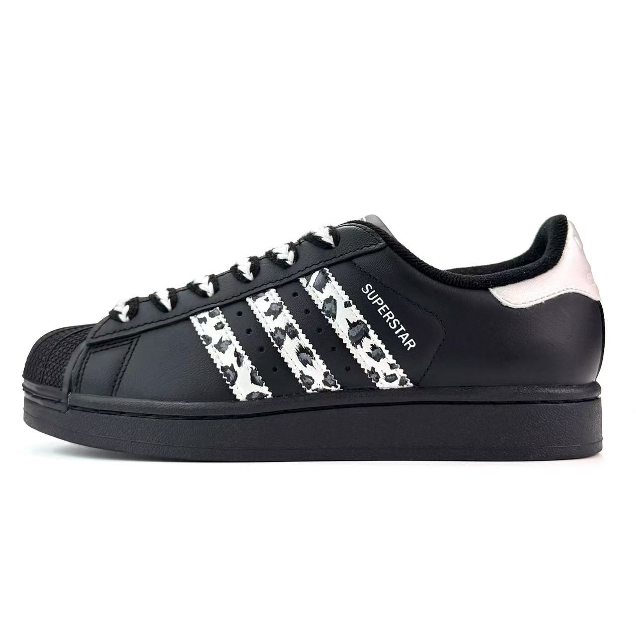 

Adidas Originals Superstar 2 с амортизацией, износостойкие, утепленные, низкие детские скейтбординг кроссовки Black для подростков