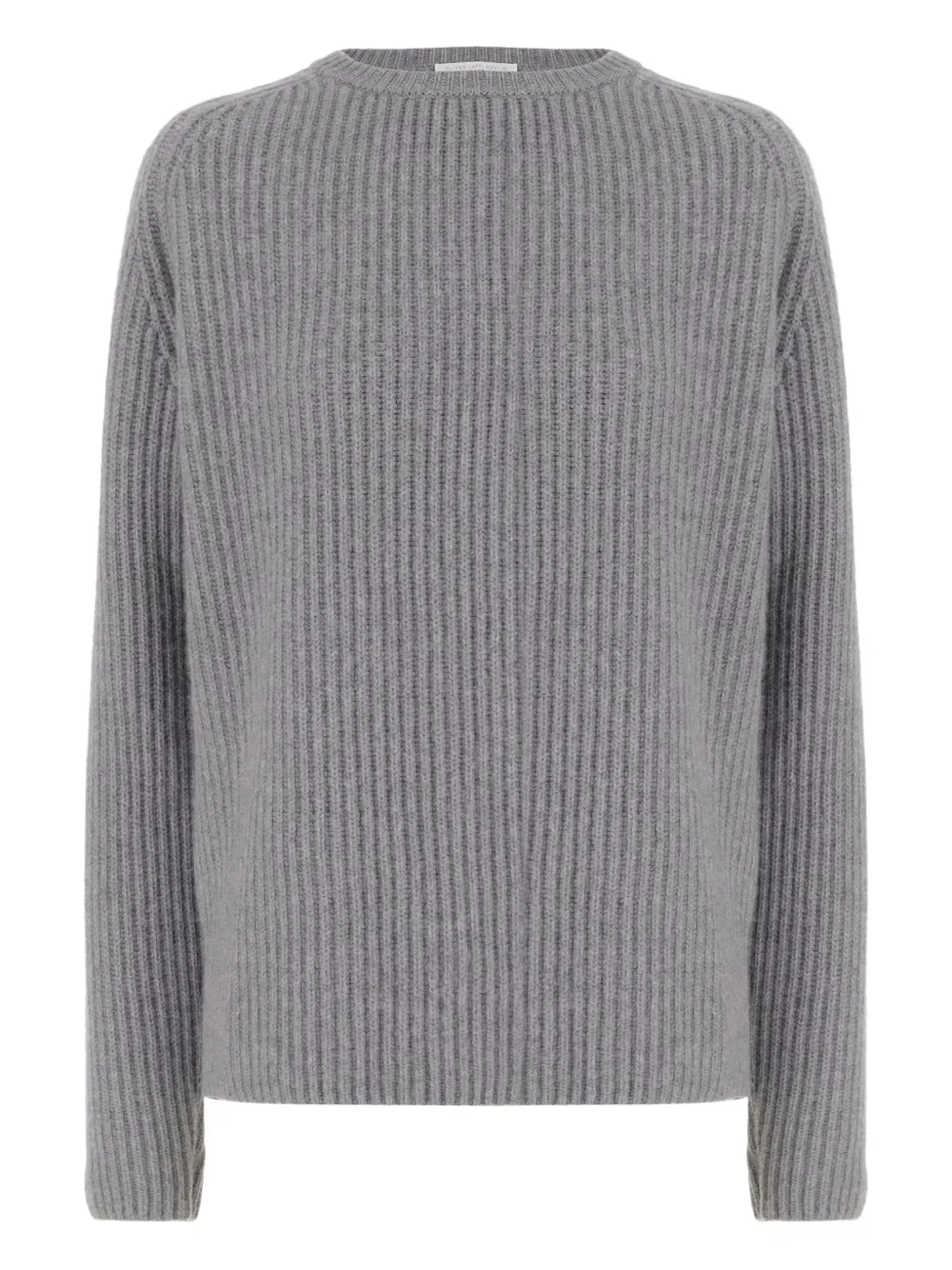 

Ребристый свитер с круглым вырезом OLIVER LATTUGHI, серый