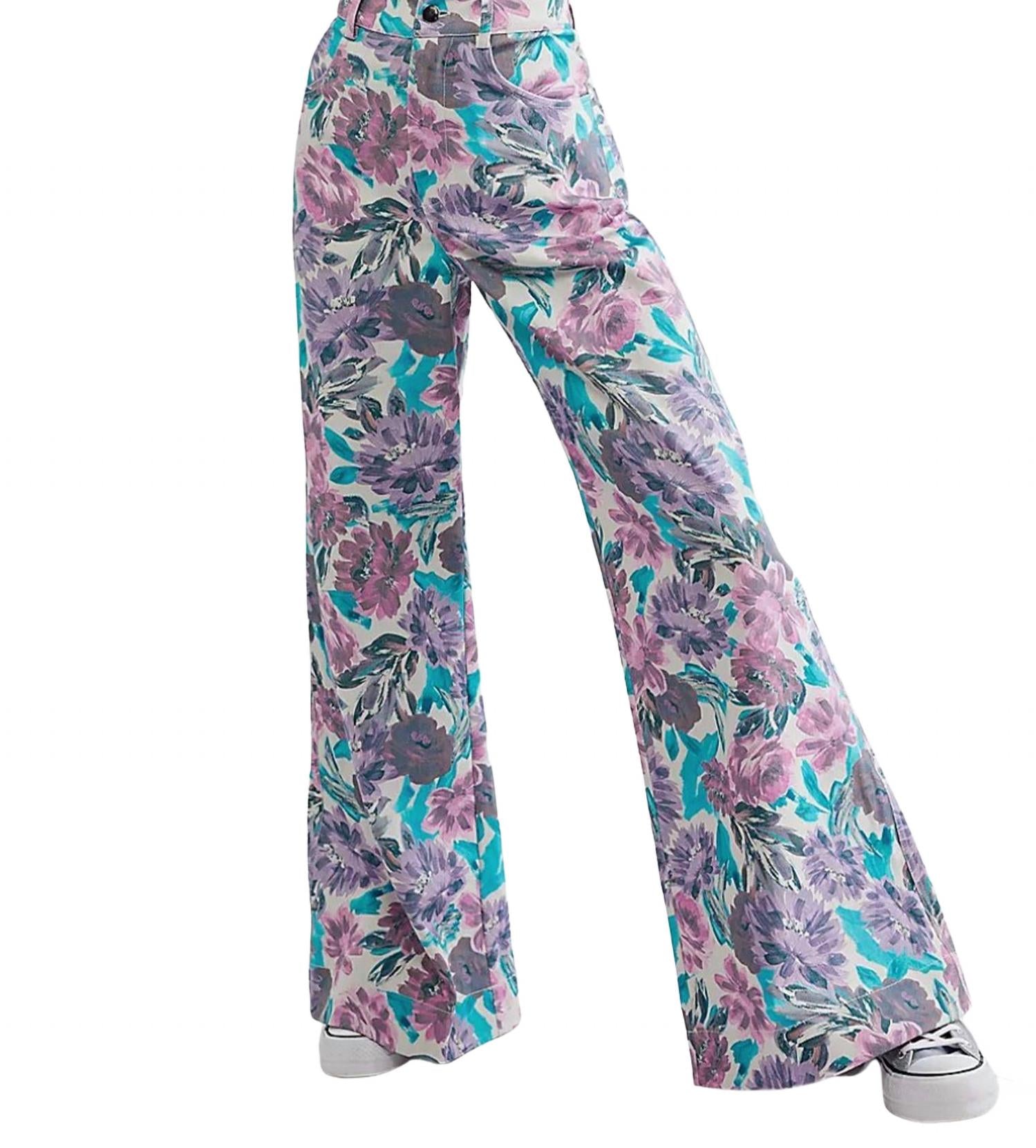 

Широкие брюки Tamara в фиолетовом цвете For Love & Lemons