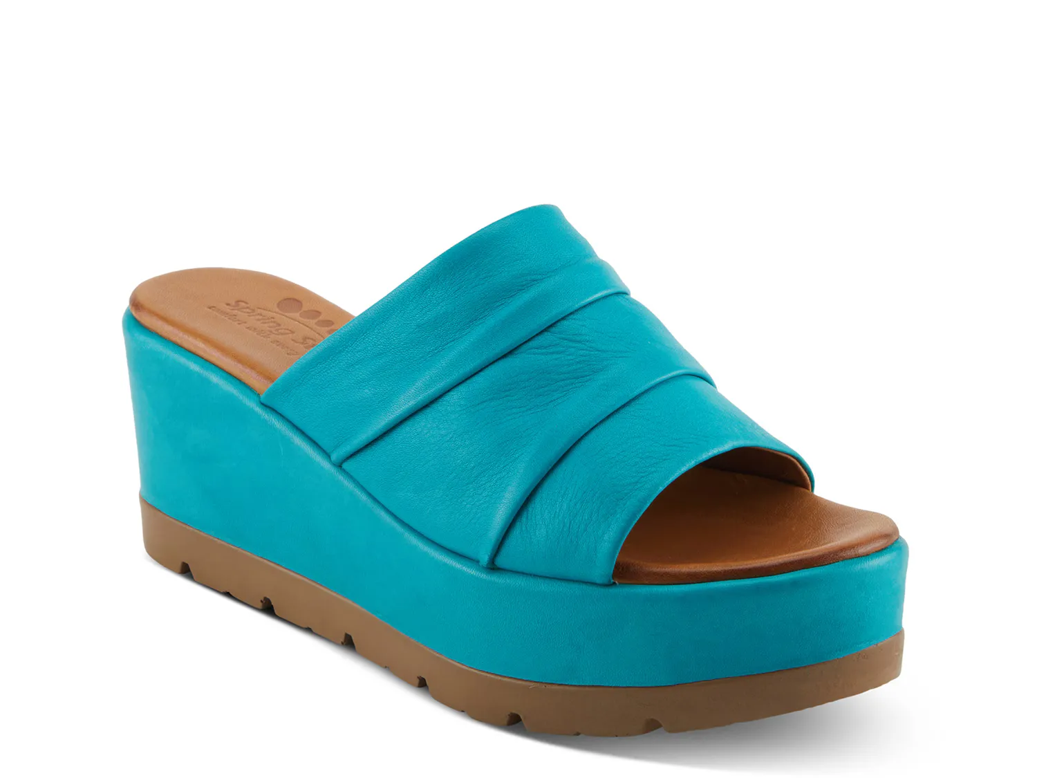 Сандалии Allerton Wedge Sandal Spring Step, синий