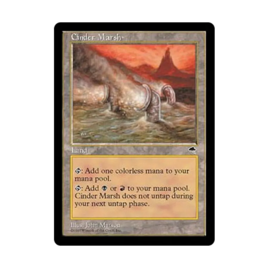 

CCG Синдер Марш (U), MTG - Tempest