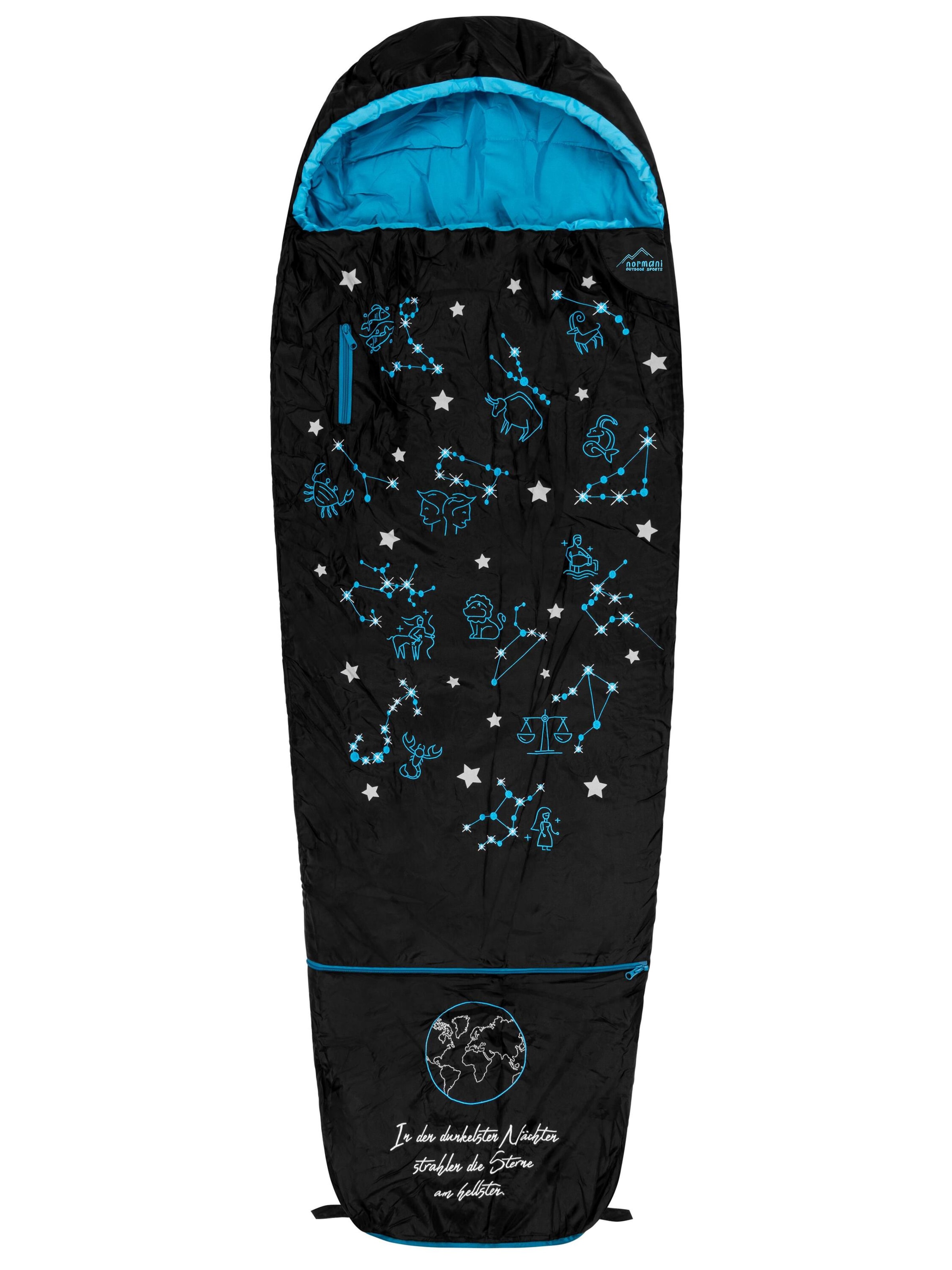 Normani Спальник 'Lavensby' в цвете Night Blue, Light Blue