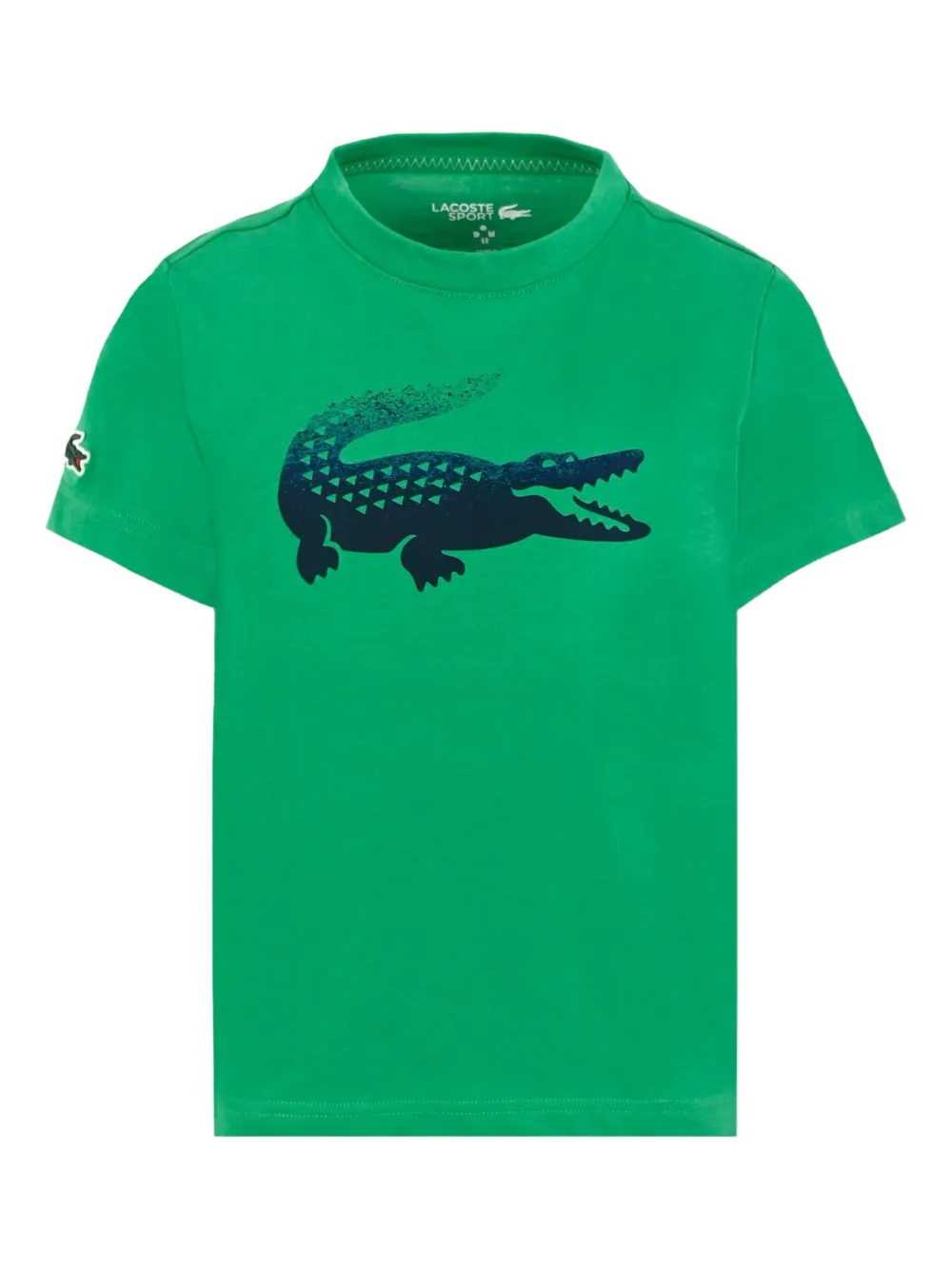 

Футболка с логотипом X Даниила Медведева Lacoste Kids, зеленый