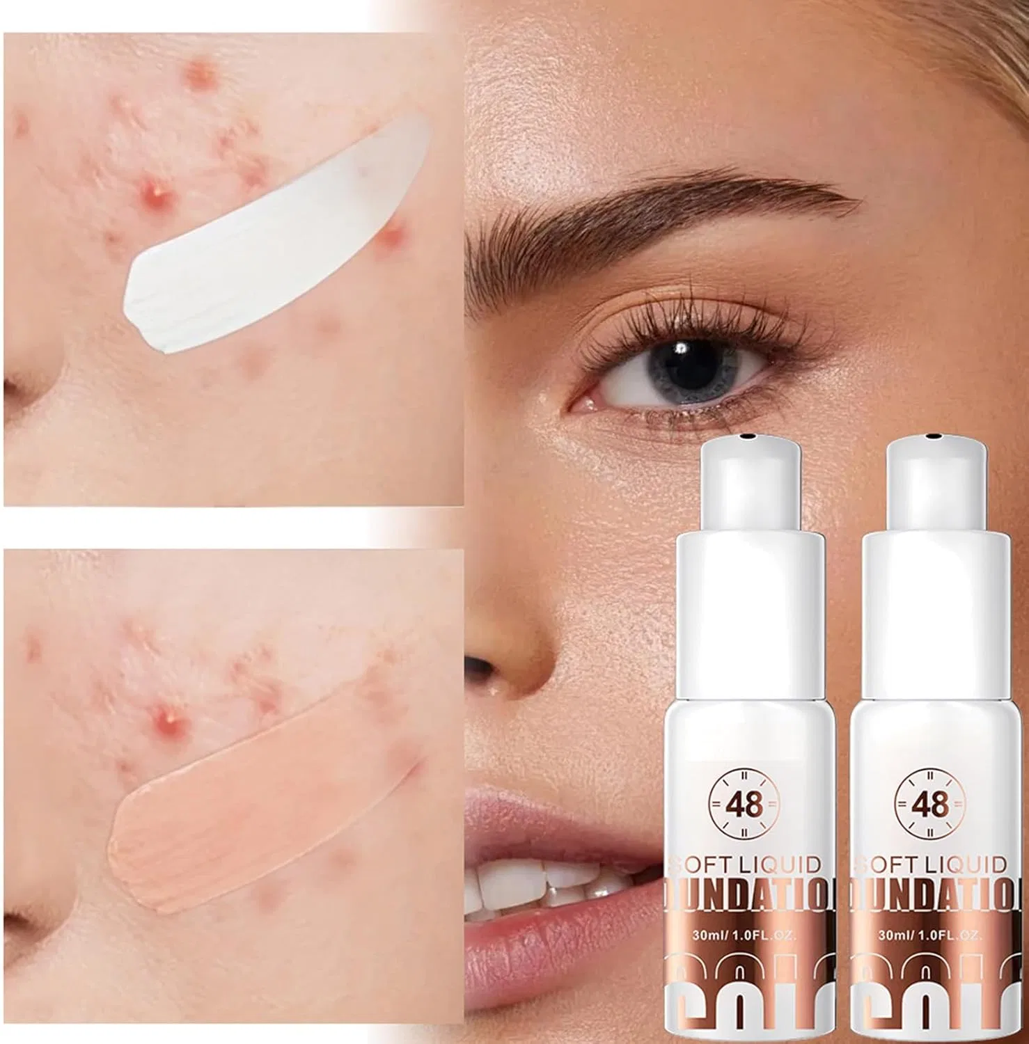 Тональное средство Foundation Color Changing, 30 мл — фото 3