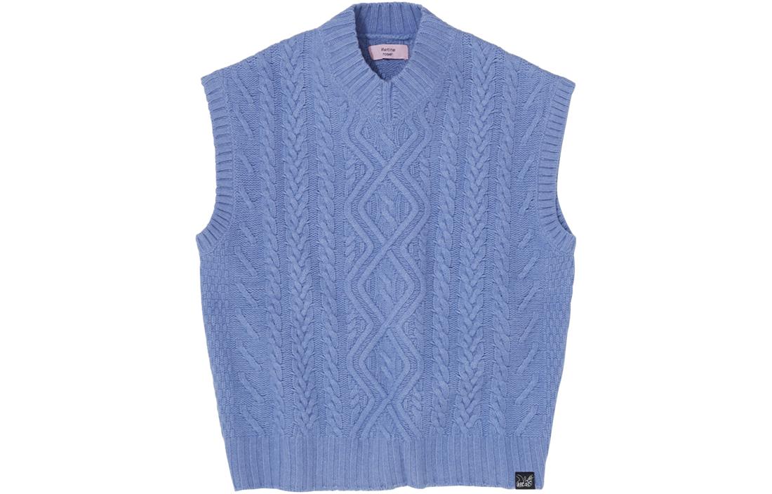 

Вязаный жилет Boiled Cable Martine Rose, синий