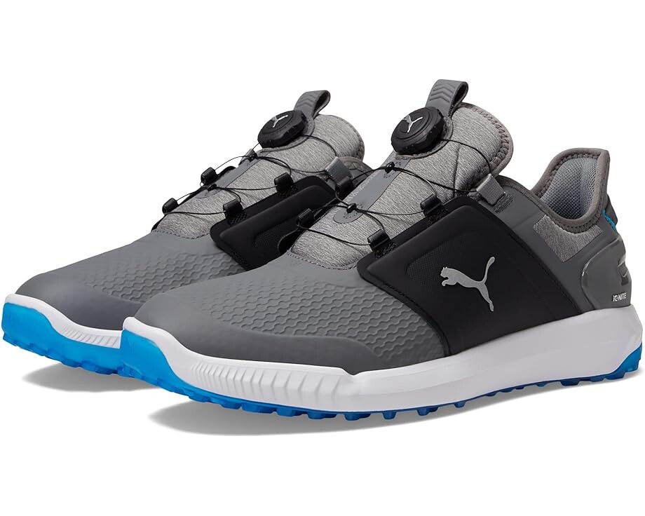 

Кроссовки Puma Ignite Elevate Disc Golf Shoes, цвет Quiet Shade/PUMA Silver, Серый, Кроссовки Puma Ignite Elevate Disc Golf Shoes, цвет Quiet Shade/PUMA Silver