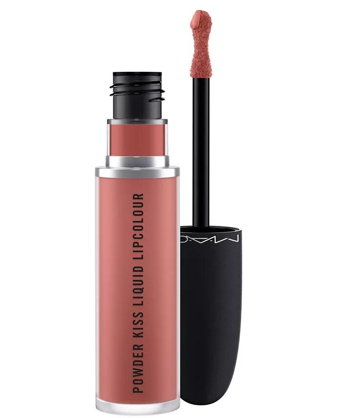 

Жидкая губная помада Powder Kiss, 0,67 унции Mac, цвет Date-Maker (warm nude)