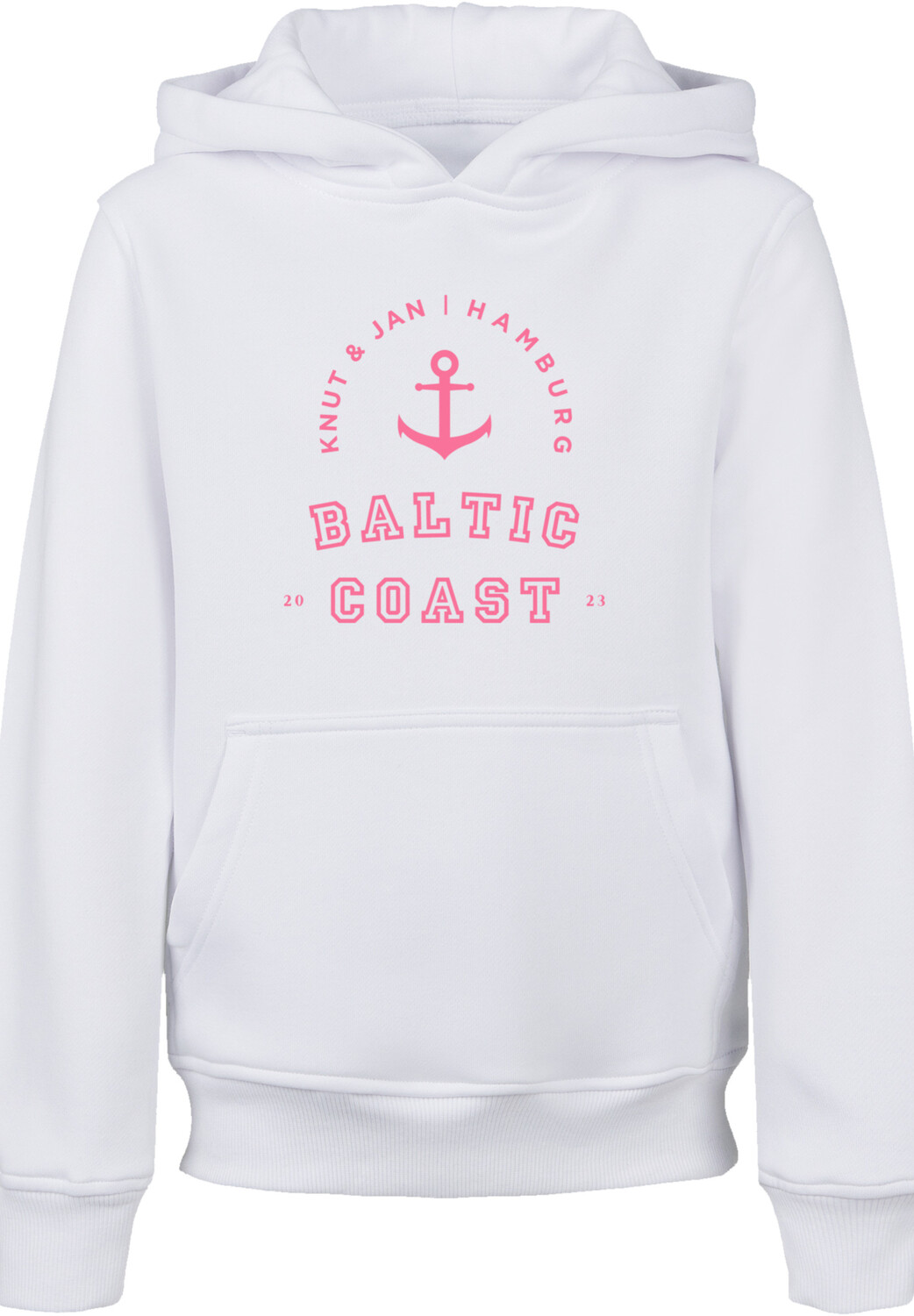 

Пуловер F4NT4STIC Hoodie Baltic Coast Knut & Jan Hamburg, белый