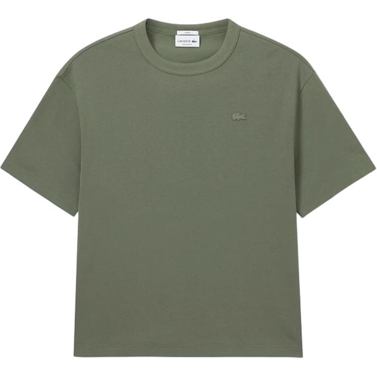 Футболка LACOSTE Unisex, Армейский зеленый — фото 3